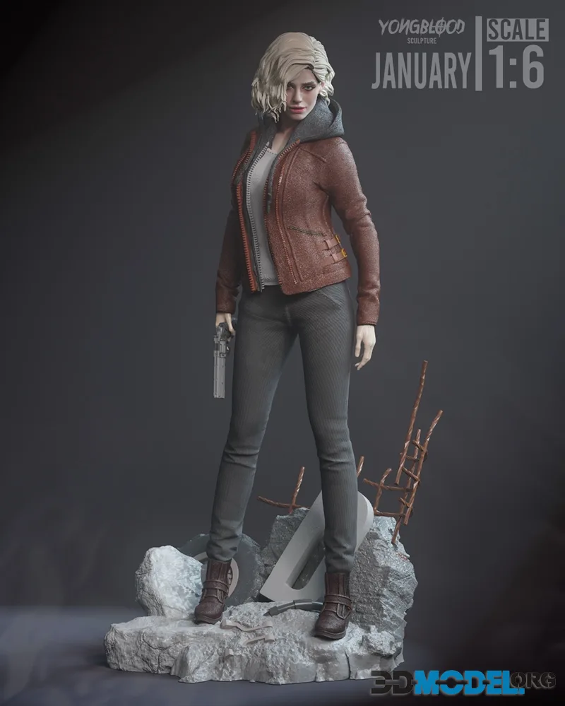 Yongblood Sculpture - Grace Ashcroft – Printable