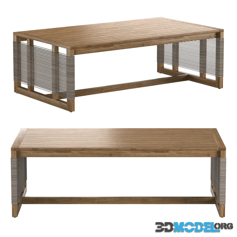 AMALFI OUTDOOR COFFEE TABLE