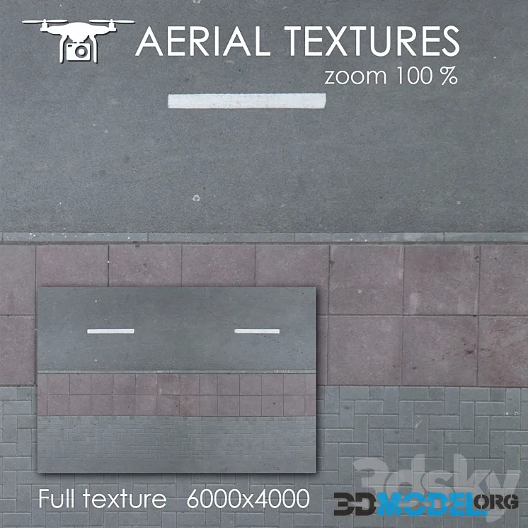 Asphalt with sidewalk 67