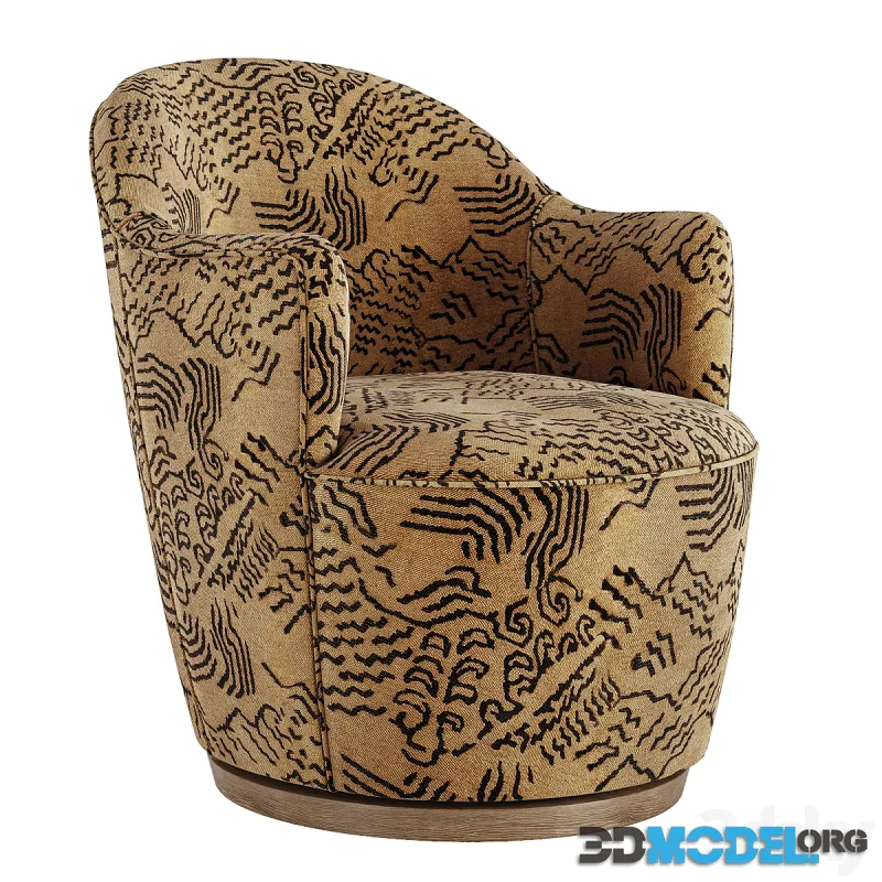 Aurora Swivel Chair-Fourhands