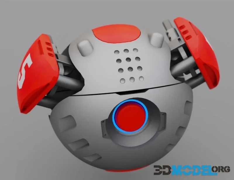 BALL DROID RIGGED (PBR)