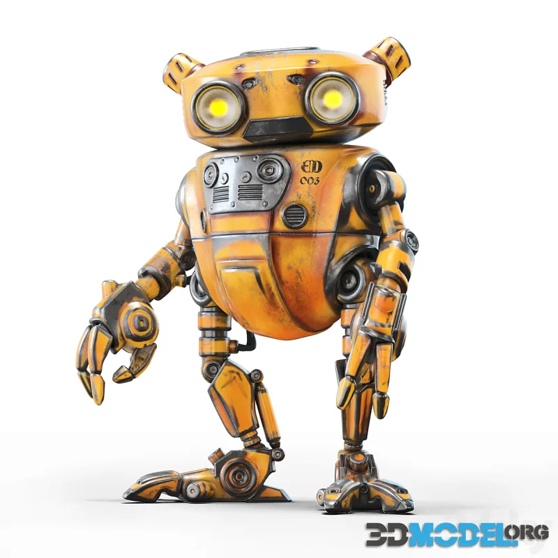 Based on the work of Paul Bradock Robot Eddie