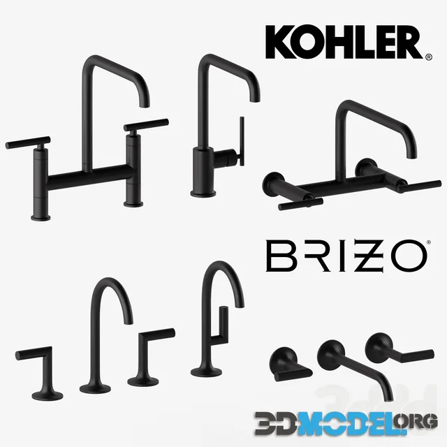 BLACK FAUCETS COLLECTION