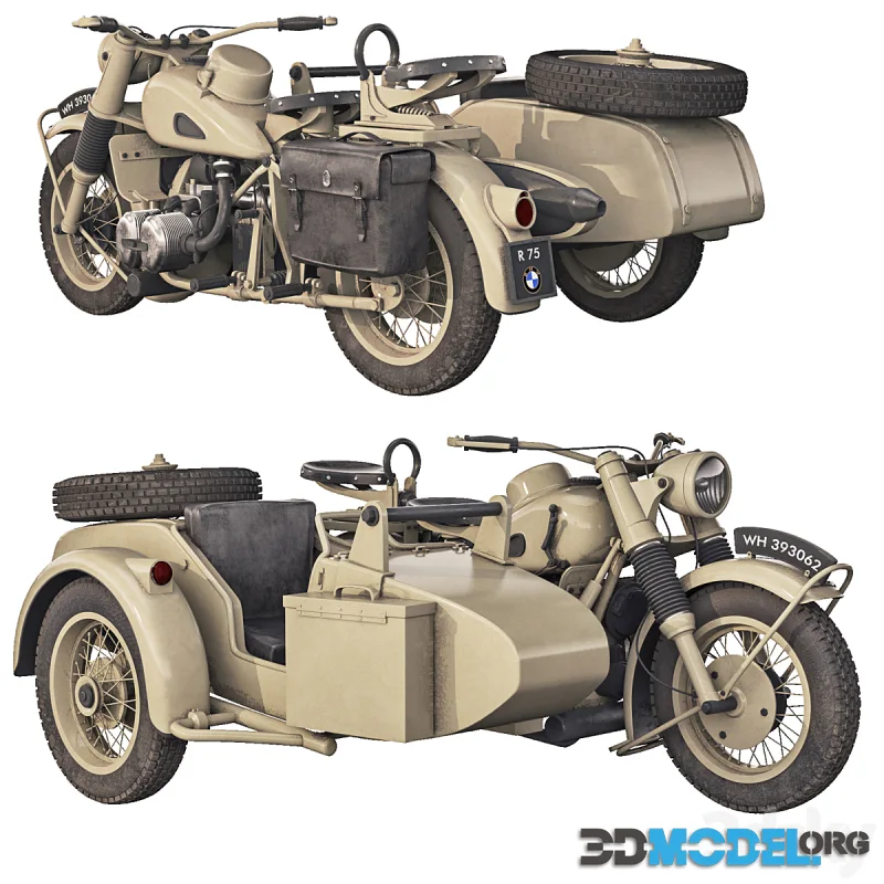BMW R75 Sahara 1942