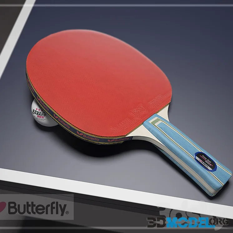 Butterfly table tennis racket