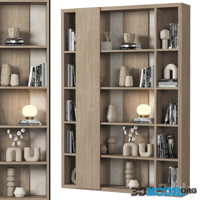 Cabinet with shelves 059