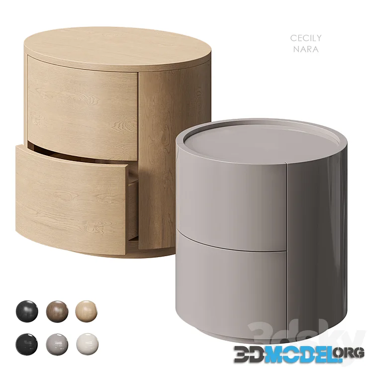 Cecily Nara bedside table Cosmo