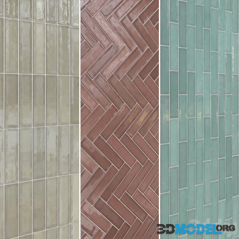Ceramic Tiles Set 037