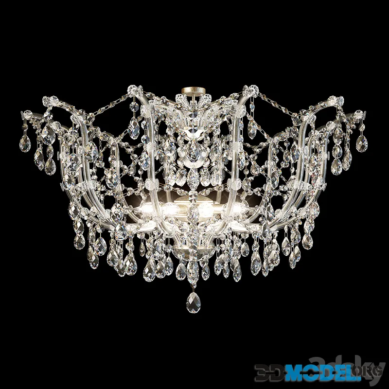 Chandelier DUE EFFE 8 LAMP