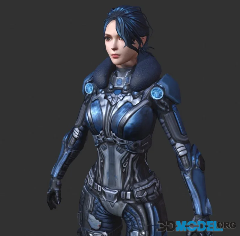 Character Female Warriors 02 (PBR)