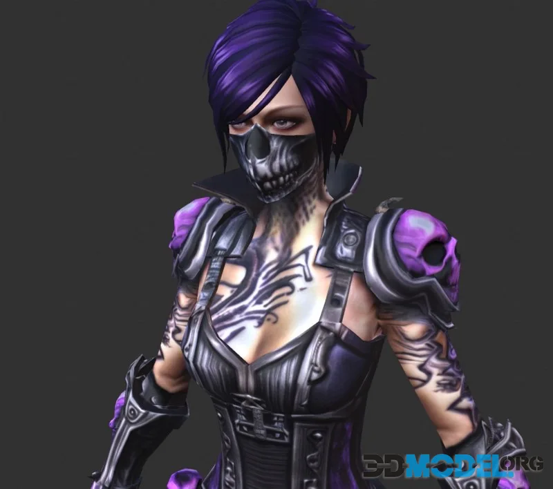 Character Female Warriors 03 (PBR)