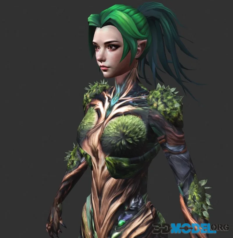 Character Female Warriors 10 (PBR)