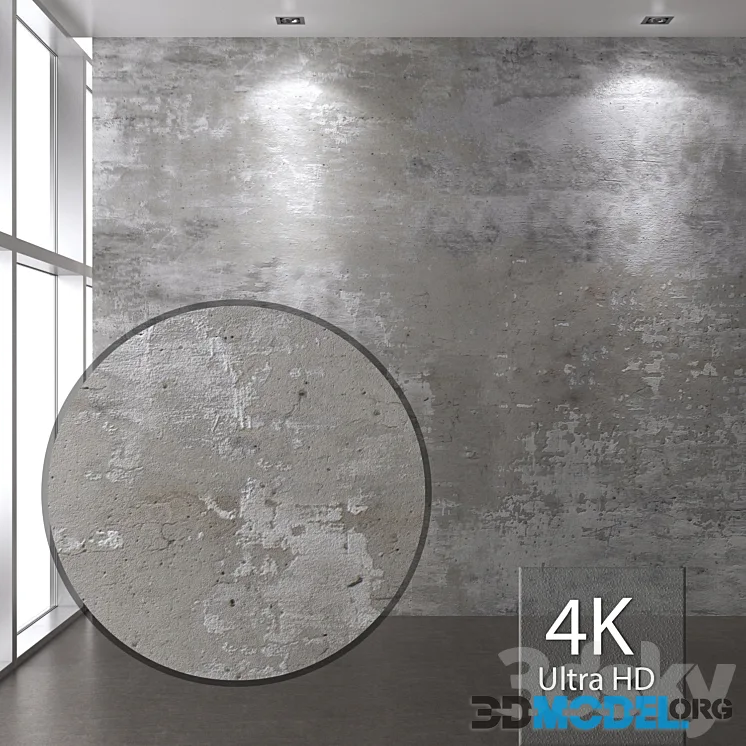 Concrete wall 120