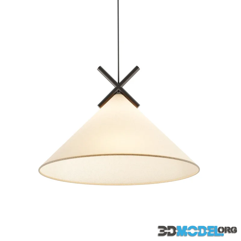 Cross Suspension Lamp by Lodes