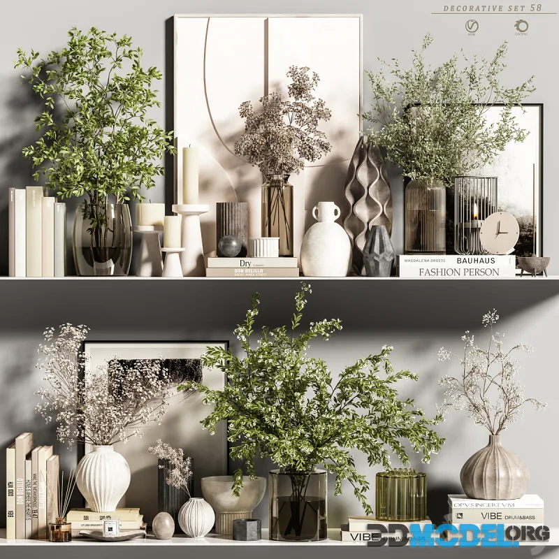 decorative set 58