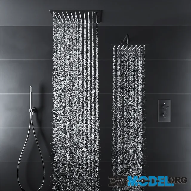 Deluge shower set