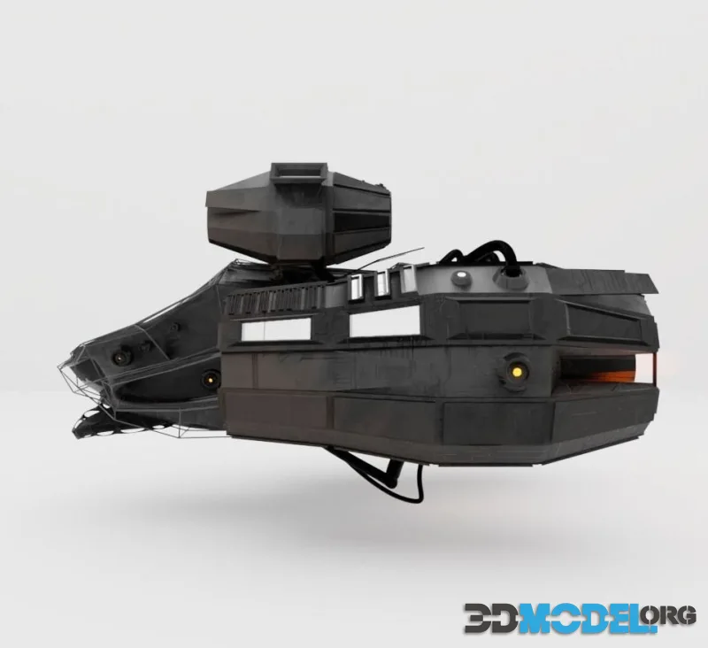 Desert Spaceship – Sci Fi Vehicle (PBR)
