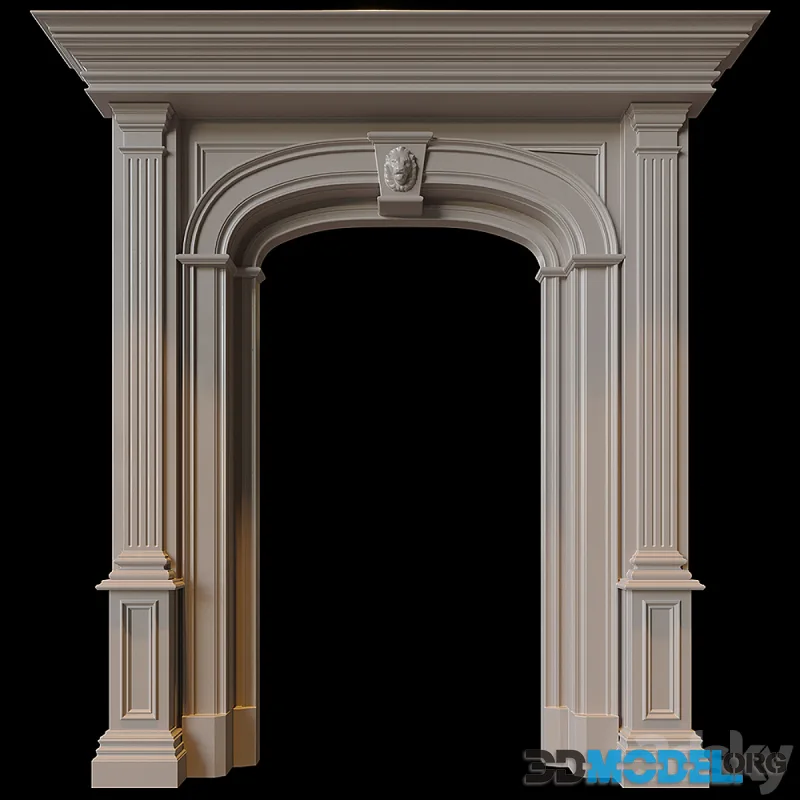 Door portal Clive Christian