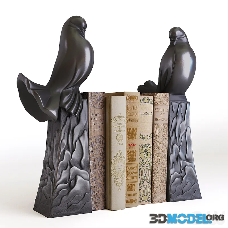 Eichholtz - Bookend dove set of 2