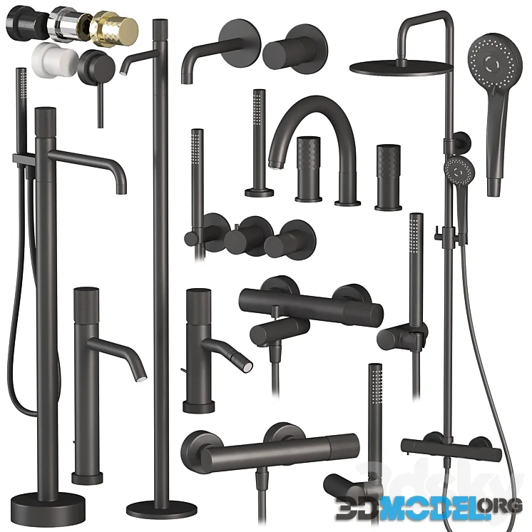 FIMA Carlo Frattini SPILLO TECH faucets and showers
