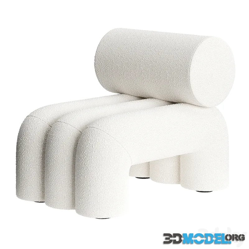 Foku Chair Boucle by 101 Copenhagen