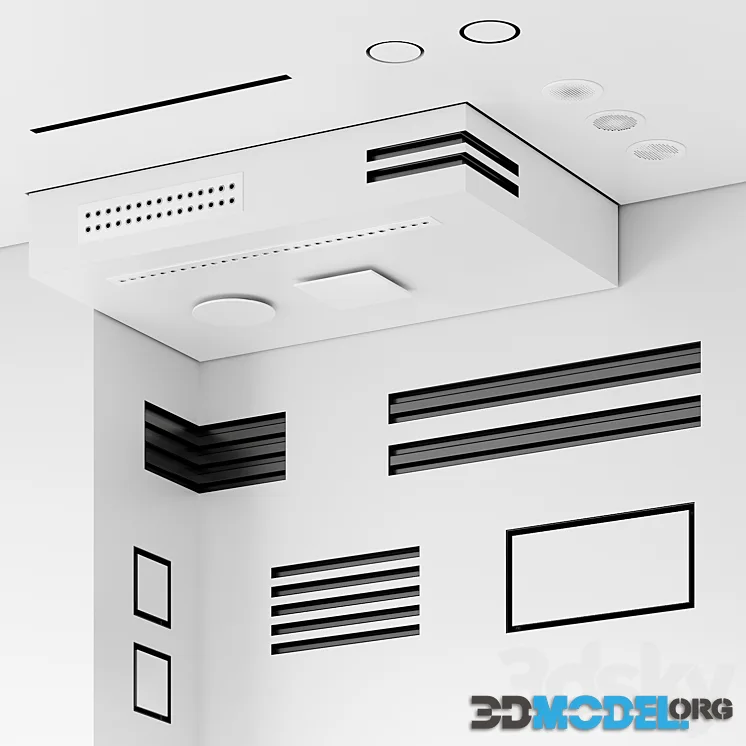 Grilles for ventilation and air conditioning Redvent