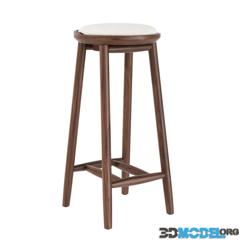 Hugo 72 Barstool by Fontein & Bova