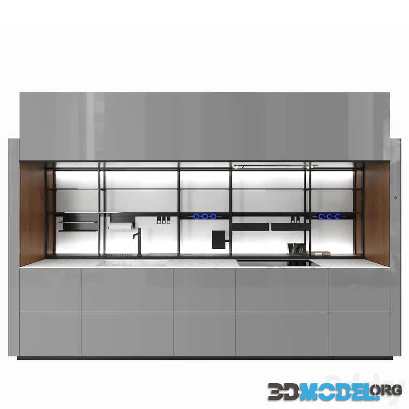 Italian cuisine Valcucine Logica Celata
