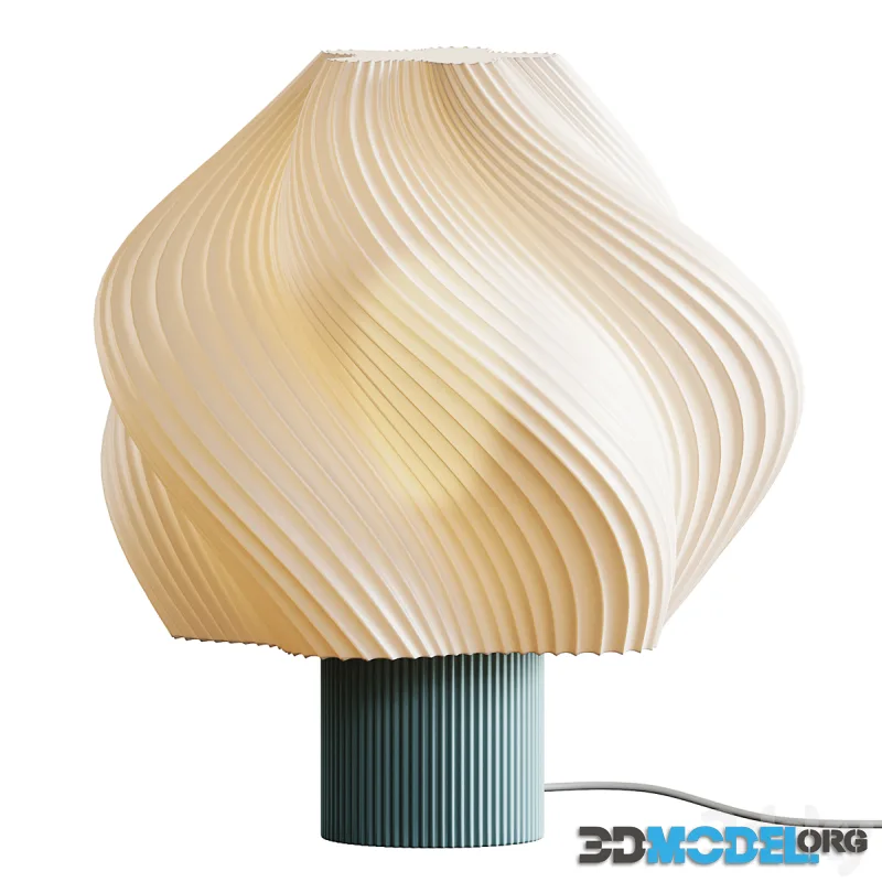 Light informed by meringue and ice cream