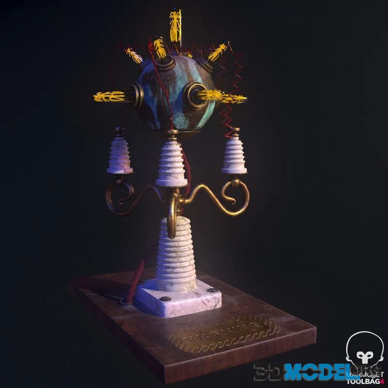 Light low-poly (PBR)