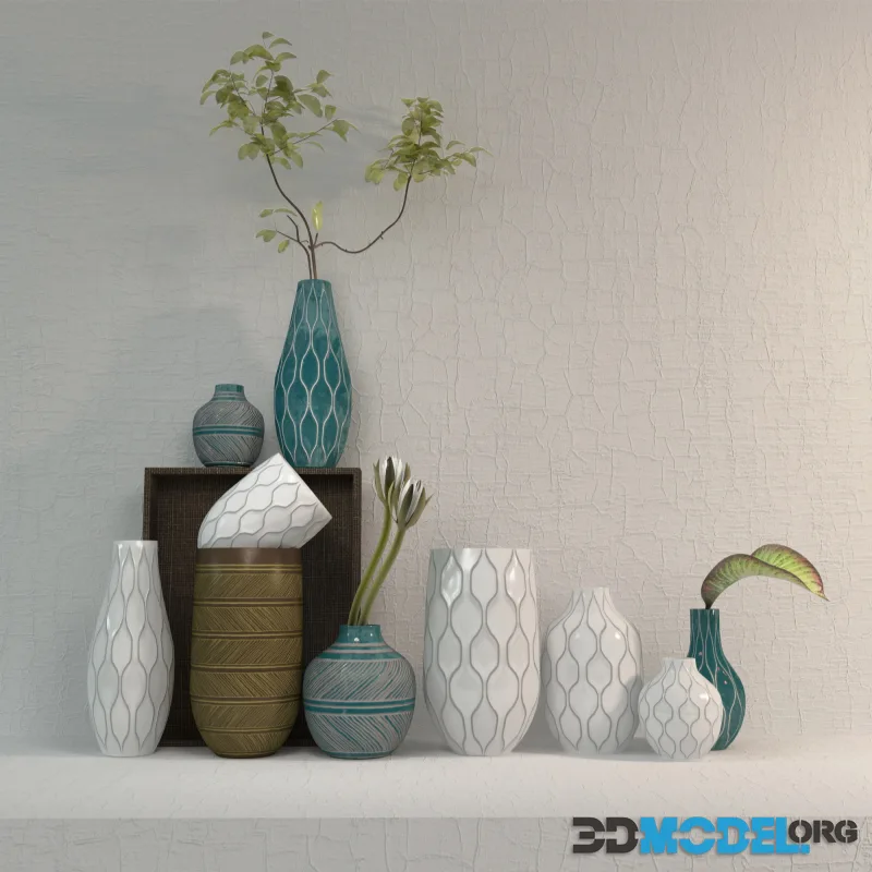 Linework Vases – Honeycomb