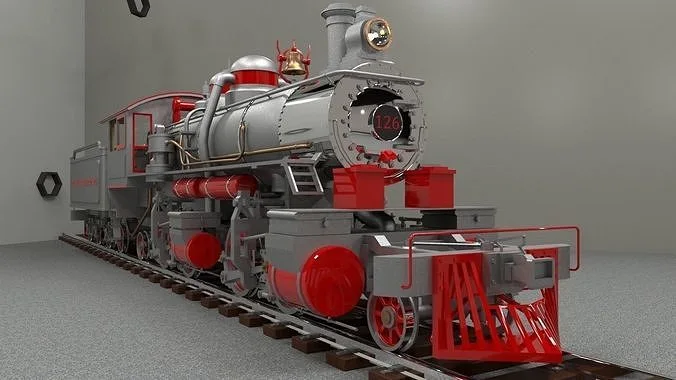 Little River Railroad 126 steam locomotive (PBR)