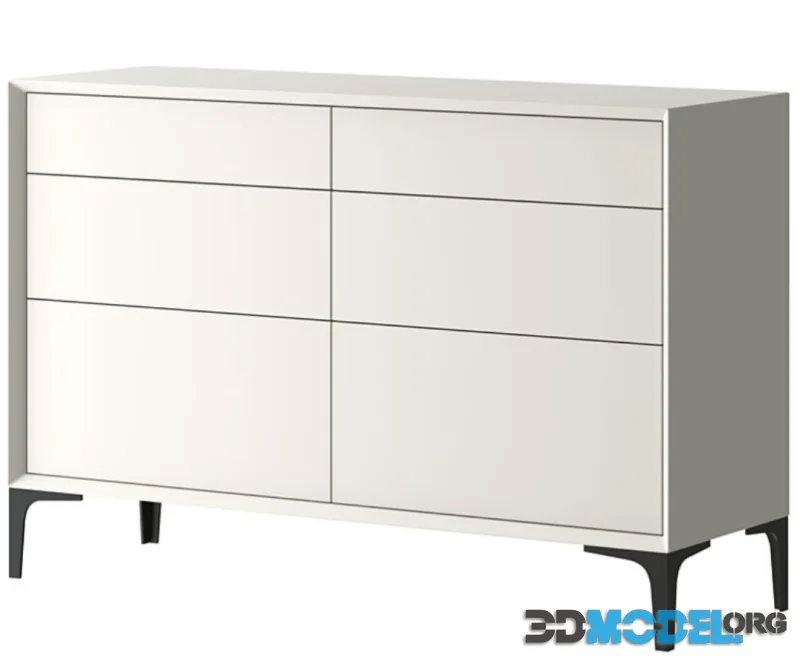 Minimalistic chest of drawers