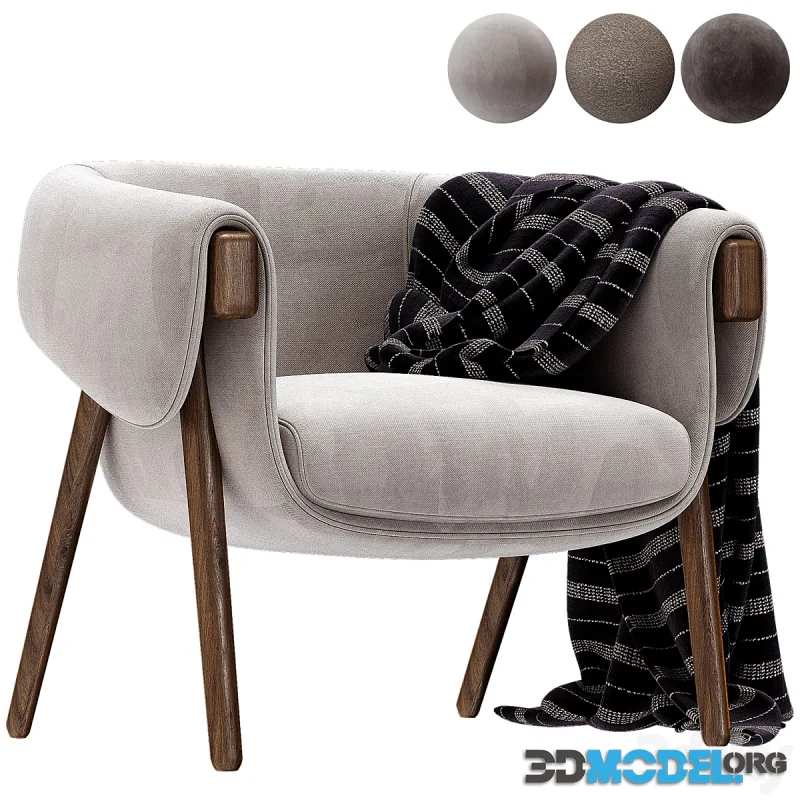 Monica Armchair By Bulo