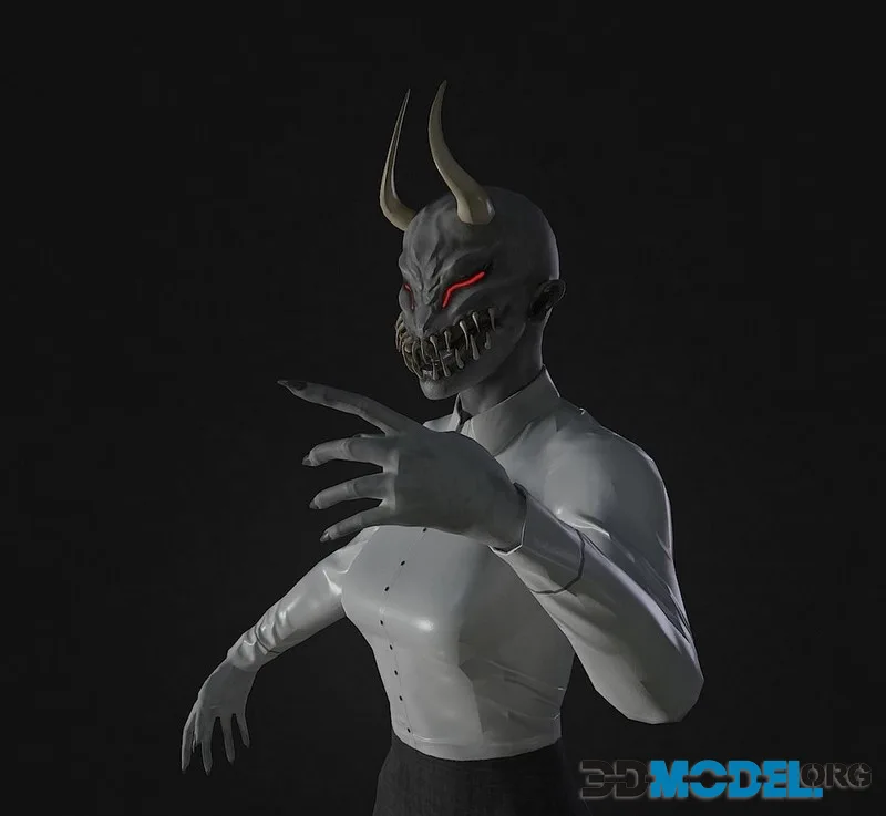 Monster Girl low-poly (PBR)