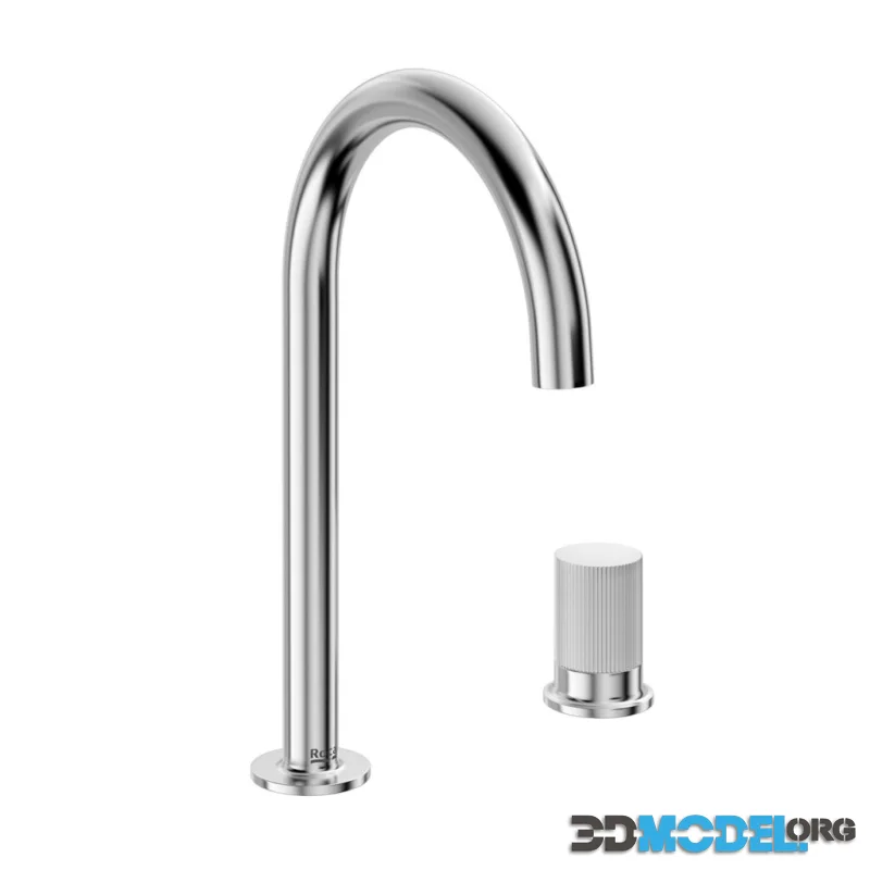 Nu 2-Hole Washbasin Mixer by Roca