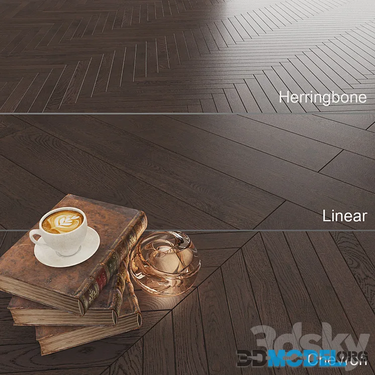 Oak Affogato Grande Parquet