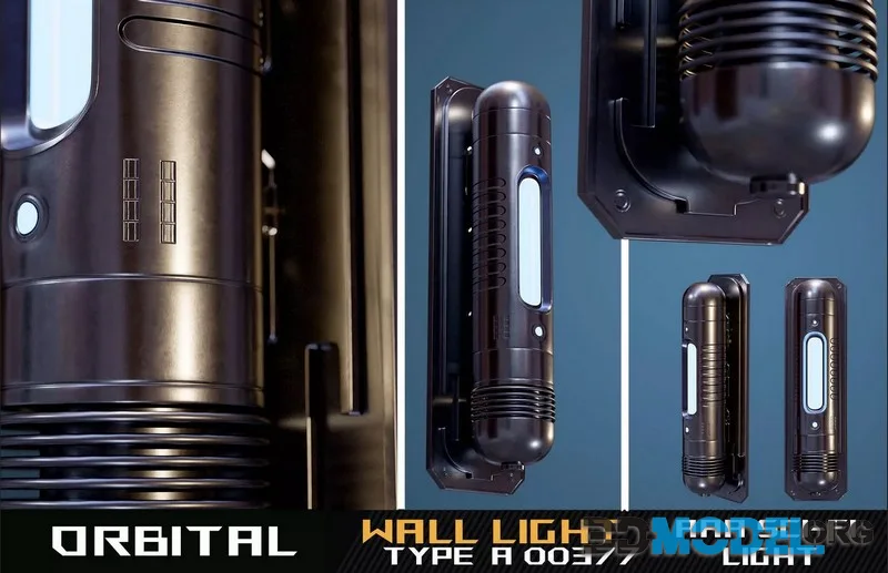 Orbital Wall Light Type A 00377 (PBR)