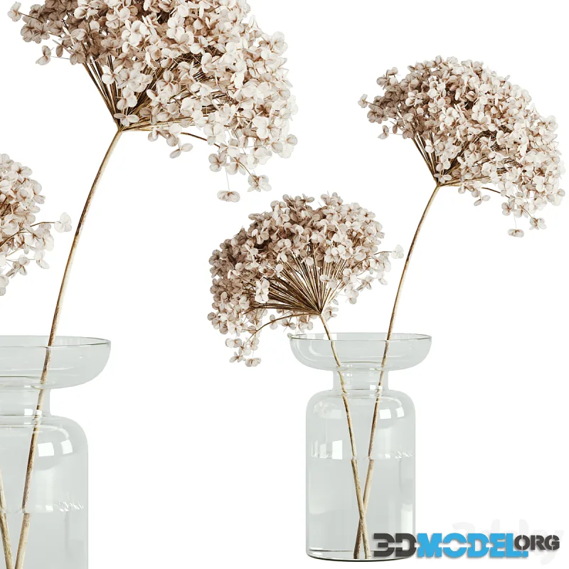 Ornamental flower set 01