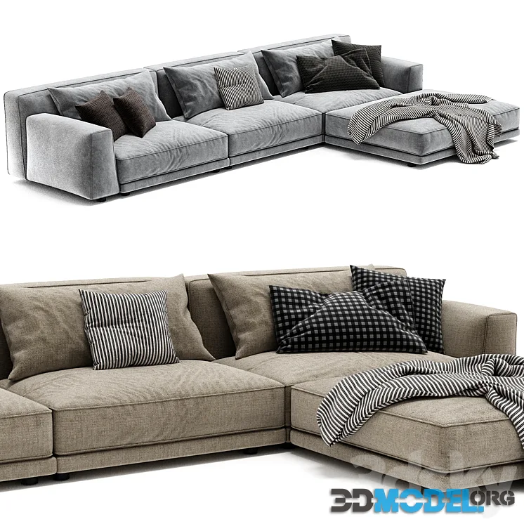 Paris Seoul Chaise Longue Sofa