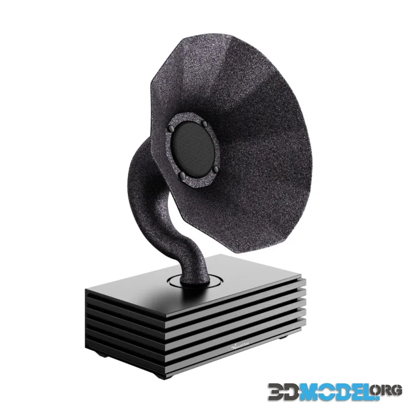 Pitch Black Bluetooth Speaker by Acoustibox