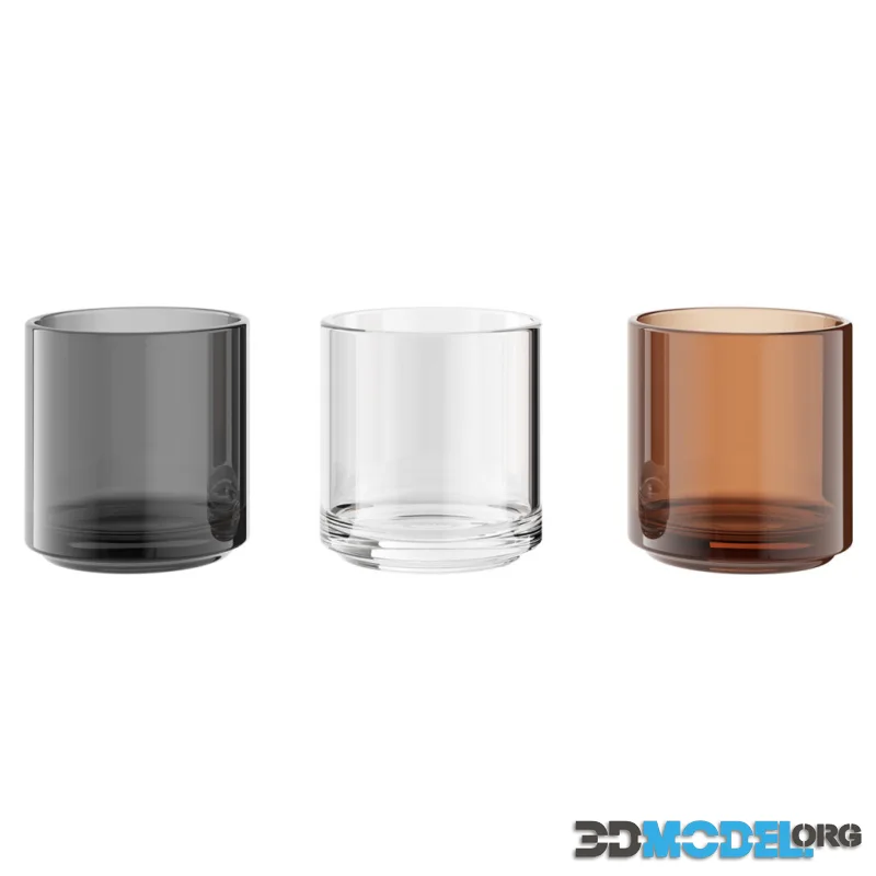 Planter Glass Tumbler 85 mm by Hasami Porcelain