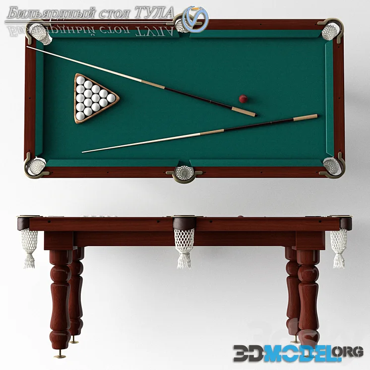 Pool table 7futov, billiards