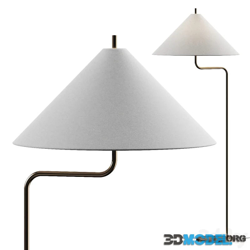 Pottery Barn Monroe Metal Floor Lamp