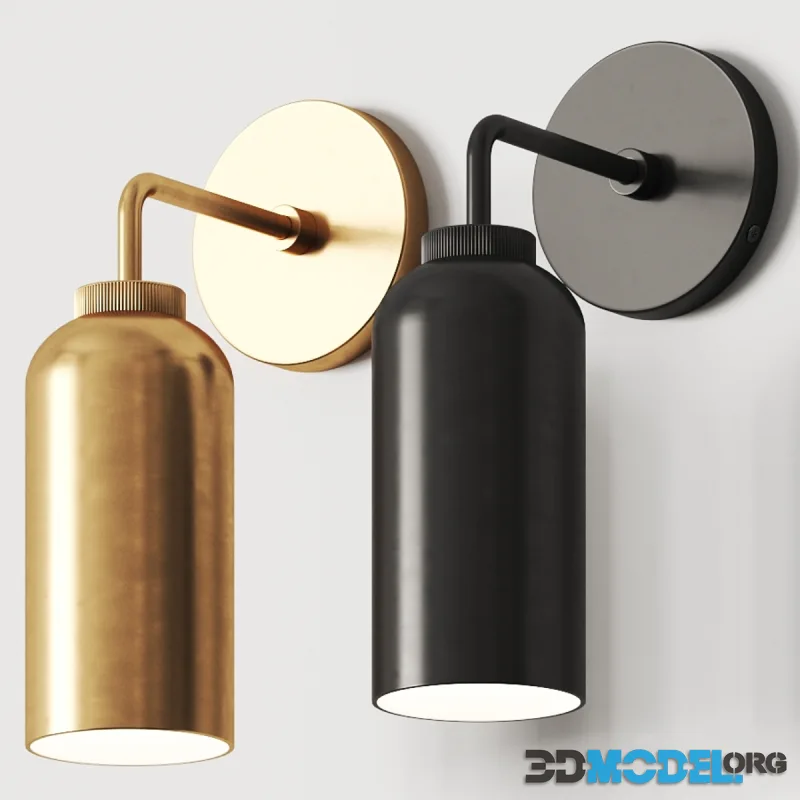Pottery Barn Walker Cylinder Single Sconce