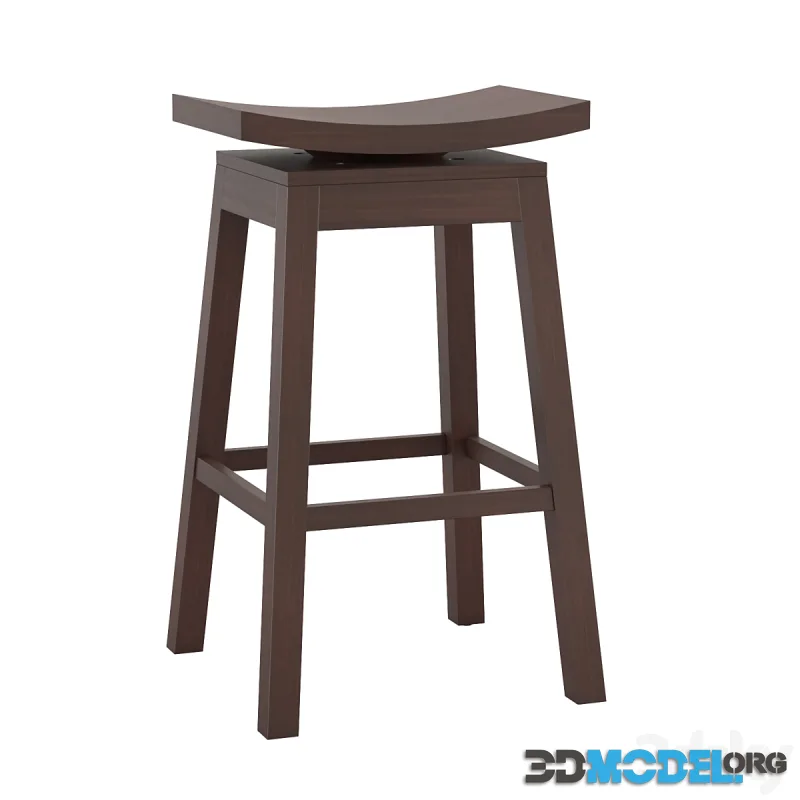 Saddle bar stool