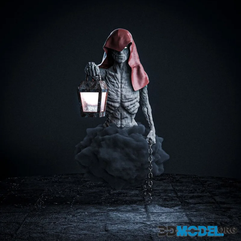 Scary Witch character (PBR)