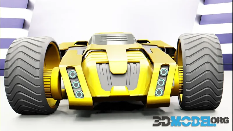 Sci-Fi Car (PBR)