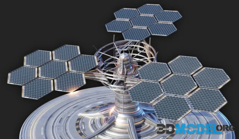 Sci-Fi Solar Installation