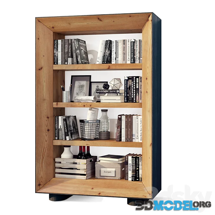 Shelf rack with filling Loft MariaStefania